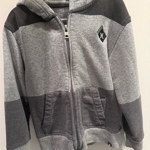 Hurley Kids Gray zip up